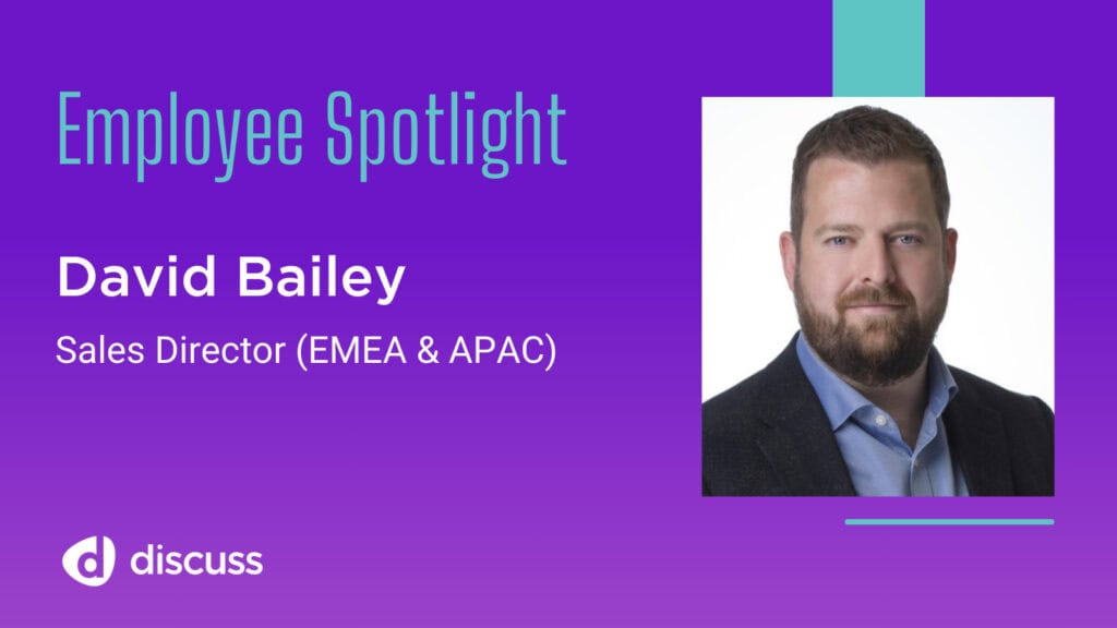 David Bailey, Sales Director EMEA & APAC